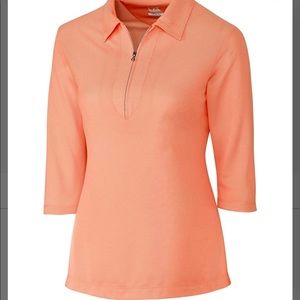 Cutter & Buck Zip Polo